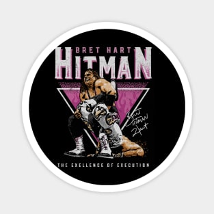 Bret Hart Sharpshooter Triangle Magnet